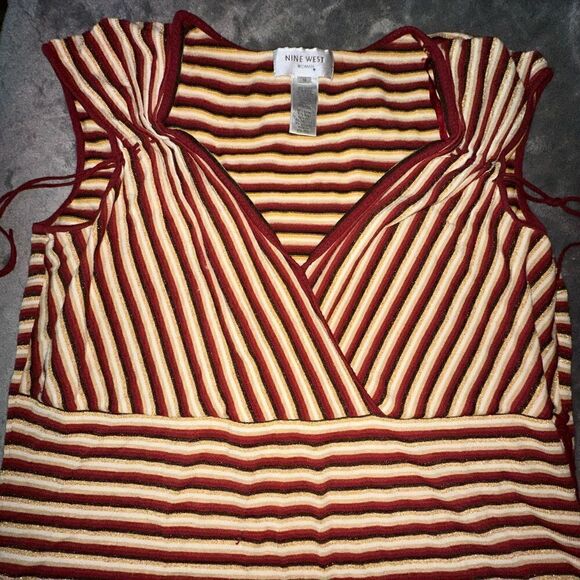 Nine West Cute Sleeveless Summer Top Size 1X - Picture 2 of 8